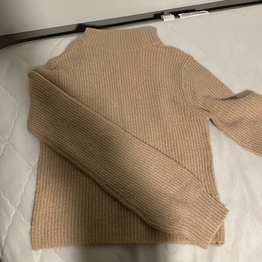 Pink long sleeve turtle neck
